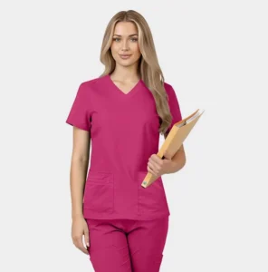 42342 Flare Scrubs Plus Size Sustainable Eco-Friendly Yoga Wear Classy Minimalist Women Elastic Professional Winter Wear