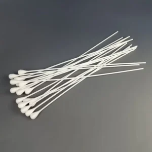 440mm Length Wooden Handle Large Cleaning Swabs Animal Testing Cotton Bud Tipped
