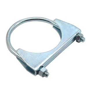 45 48 52 60 62 65 76 80 95 102 Mm Customized Size Heavy Duty Stainless Steel U Bolt Muffler Exhaust Saddle Clamp
