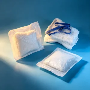45x45cm Medical Cotton Abdominal Surgical Dressing High Absorbent Wound Care Product for Clinics Sterile Laparotomy Sponge