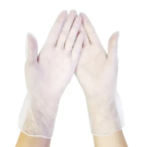 4g Disposable Clear Powder Free Latex Free PVC Vinyl Gloves for Food Handling Catering and Housekeeping