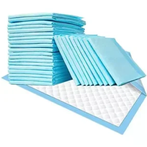 5 Layer 100% Disposable Underpad Toilet Tissue Incontinence Care Pad with 300ml-1200ml Absorbency