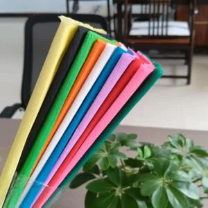 50*200cm 20g Crepe Paper Roll Double for Bouquet Flower Wrapping Christmas Party Decoration Gift Wrapping Compatible