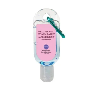 50 60ml Disposable No Clean Waterless Clear Bottle Anti Bacterial Fruit Scented Mini Hand Sanitizer