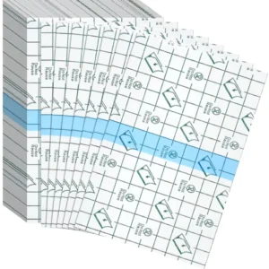 50 Pieces Transparent Clear Medical Class I Waterproof Adhesive Bandage Stretch Large Film Dressing Supplies (4 X 6 Inch)