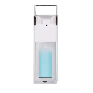 500mL 1000mL Modern Wall Mounted Aluminum Elbow Hand Soap Dispenser with Refillable Bottle Eco Friendly Design for Hospital Use