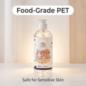 500ml Eco Friendly Recyclable Custom Color Pump Plastic Bottles for Shower Gel Baby Lotion Hand Sanitizer Face Cream Shampoo