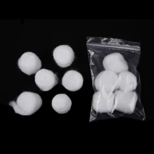 500pcs 0.5g cotton balls lint free for beauty makeup and nursing use