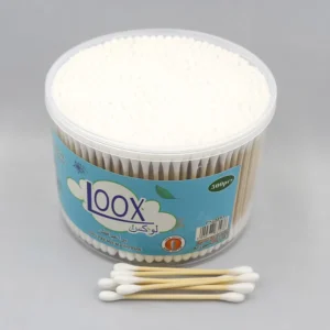500pcs Eco-Friendly Biodegradable Bamboo Cotton Swabs 100% Natural Cotton Makeup Daily Cleaning Bulk