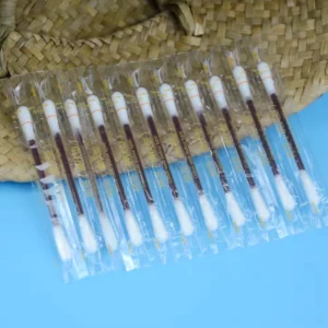 50PCS Alcohol Plus Liquid Filled Iodophor Cotton Swab