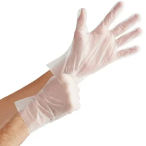 50PCS Box Factory Manufacture DailyUse Food Handling Household HighPoly Stretch Restaurant Clear Easy Work TPE Disposable Gloves