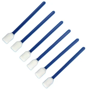 50Pcs Flat Head PP Navy Rod Lint Free Electronics Cleanroom Foam Swabs