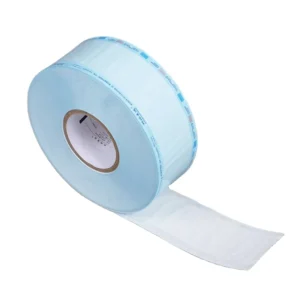50mm*200m (2″* 200m) Sterilization Flat Roll Pouches for Steam EO CSSD Medical Packaging