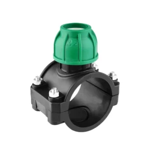 50mm X 32mm PE Plastic Clamp Saddle Tapping Saddle for PE Pipe Agricultural Gardening Irrigation Water System