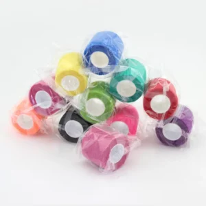 50mm X 4.5m Disposable Self Bandage Roll Cohesive Tattoo Grip Cover Bandage