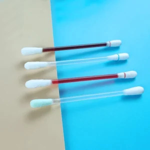 50pcs Eyebrow Tattooing Anti inflammation Saline Care Cotton Swab