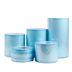 510K Autoclave Sterilization Pouch Roll Disposable Medical Flat ISO Certified Made Paper Plastic PET Polymer EOS