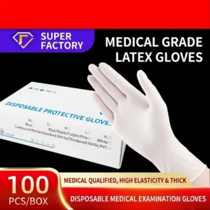 510K Non Sterile Fingertips Textured Tattoo Protective Safety Powder Free Disposable Black Nitrile Gloves Manufacturers