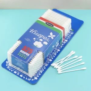 525pcs Eco Friendly Bamboo Cotton Swabs Double Tips Biodegradable Ear Cleaning Makeup Removal Custom Logo Available