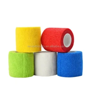 5CM Disposable Tattoo Self adhesive Elastic Bandage Tattoo Machine Grips Cover Wrap Tape Tattoo Supplies Accessories