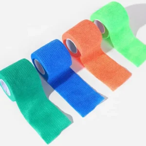 5CMx4.5M Elastic Cohesive Stretch First Aid Bandage Non Woven Self Adhesive Bandage