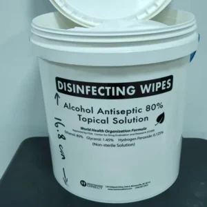 5Liters Wet Wipes Plastic Bucket Perfect Household School Gym Disinfection