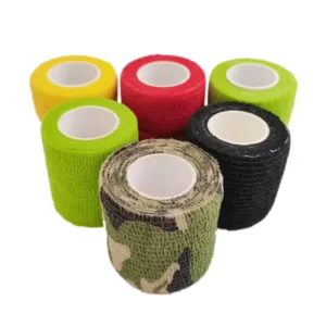 5cm 10cm Printing Medical Cohesive Bandage Self Adhesive Bandage Strong Elastic