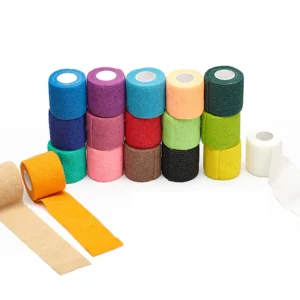 5cm 2inch Elastic Bandage Self Adhesive Sports Bandages Wrap for Joints