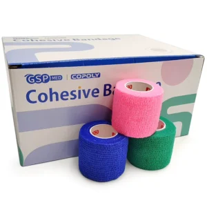 5cm*4.5m Adjustable High Elastic Sports Support Ankle Cohesive Bandages for Sport Sample Support