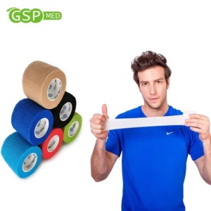 5cm*4.5m Non Woven Fabric Self Adhesive Compress Bandage High Quality Hospital Supplier Coflex Bandage Class One
