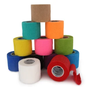 5cm*4.5m Non Woven Latex Free Cohesive Bandage Wrap Joints Support Elastic Bandage Multicolor Bandage Cohesive