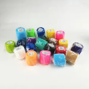 5cm Self Adhesive Cohesive Bandage for Children Football Sports Tape Finger Wrist Wraps Knee Support Grip Sock Fitness Gym
