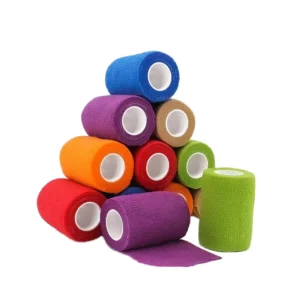 5cm X 4.5cm Sports Self Adhesive Bandage Vet Wraps Tape Finger Joints Medical First Aid Kit Pet Elastic Bandage