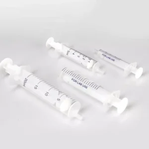 5mL Disposable HPLC Laboratory Syringe for Lab Use Only