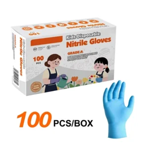 5mil 6mil Guantes De Nitrilo EN455 EN374 White PVC Examination Medical Disposable Powder Free Nitrile Gloves