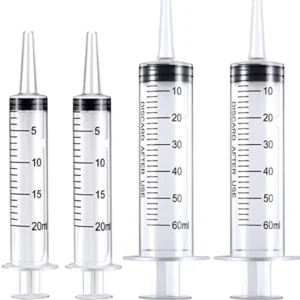 5ml 10ml 20ml 30ml 50ml 60ml TPU/PE Injection Molded Disposable Pet Flush Syringe for Dental Cleaning Feeding Dogs