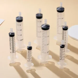 5ml 10ml 20ml 30ml Plastic Perfume Dispenser Syringes Vials Portable Disposable with Conversion Head