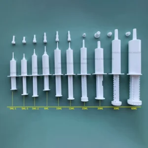5ml 8ml 10ml 13ml 15ml Hand Push Syringe Unsterilized Lock Straight Mouth Dispenser Syringe Plastic Disposable Syringe