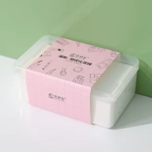5x6cm 3-Layer Folded Disposable Gauze Swab 150pcs/Box Eco-friendly Hotel Cotton Pads for Makeup Removal Cosmetic Use