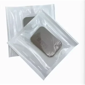 5×7 cm Medical Self Adhesive Wound Dressings Silver Silicone Foam Without Border Adhesive Dressing