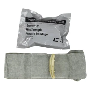 6 Inch First Aid Trauma Vacuum Hemostatic Dressing Tactical High Compression Elastic Emergency Israeli Bandage