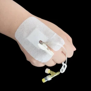 6 cm X 8 cm Non woven Sterile Medical IV Cannula Fixation Dressing Plaster ISO13485 Certified Class II