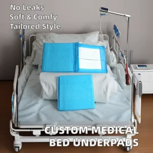 60*60 60*90 Medical Hospital Use Disposable Nursing Underpad Dignity Sheet Nappies Diapers Adult Incontinence Pads Mats