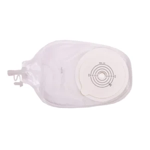 60mm Max Cut One Piece Urostomy Bag Transparent/Opaque Medical Consumables