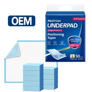 60x90cm Factory Disposable Baby Medical Underpads Incontinence Bed Pads Adult Bed Under Pads