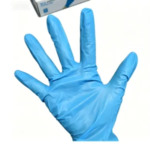 6mil Safety Nitrile Gloves Anti Slip Tear Resistant Breathable 9inch Disposable Black Purple Pink Fuchsia Powder Free for