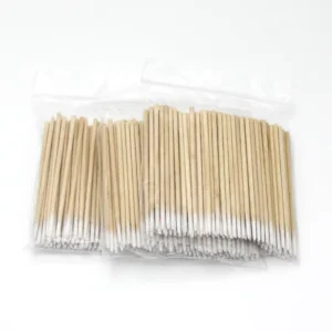 7/10 CM Free Makeup Eyebrow 50/100 Pcs Bag Lash Permanent Stick Pointed Cotton Bamboo Wooden Tip Tattoo Bud Applicator Swab