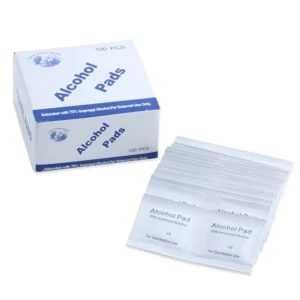 70% 75% Alcohol Free Medical Wipes (100pcs 3×6 Size) Customizable Alcohol Swabs pads