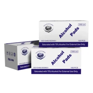 70% 75% Sterile Disposable Alcohol Prep Pad Antimicrobial Wet Wipe for Household Cleaning Made of Cotton