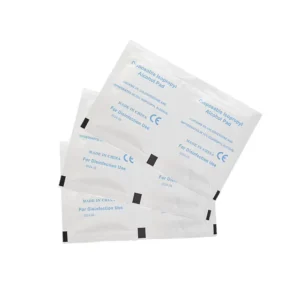 70% Alcohol Prep Pads 100pcs Sanitizing Wipes, Alcohol Pad for Wound Care & Sterilization Isopropanol Cotton Pads Customizable